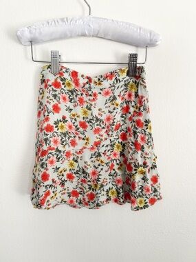 GB girls Skirt with Pink & Yellow Floral Print